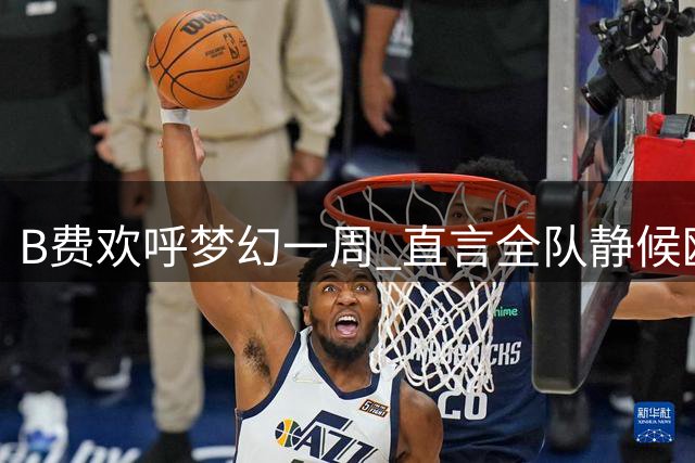 B费欢呼梦幻一周 直言全队静候欧冠巅峰对决